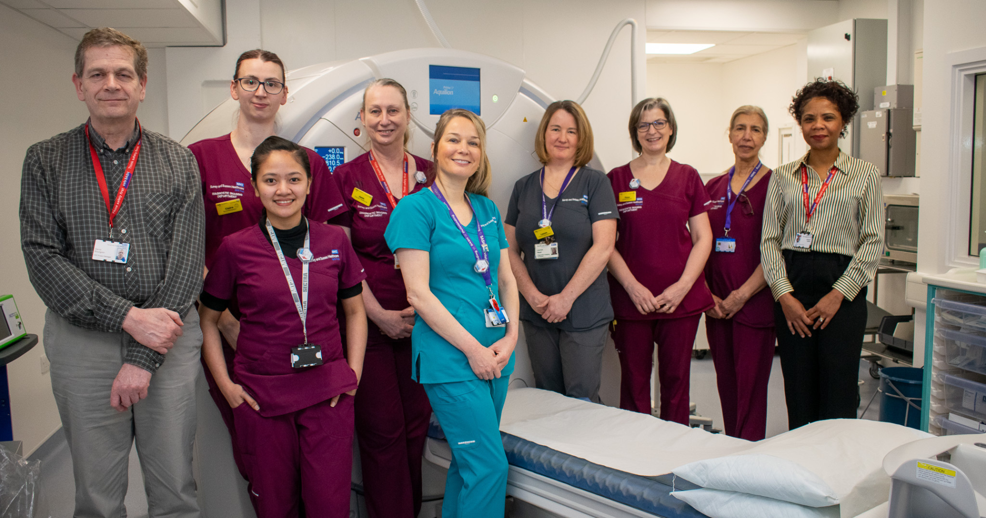 photo of staff with text of Crawley CDC and Redhill CDC